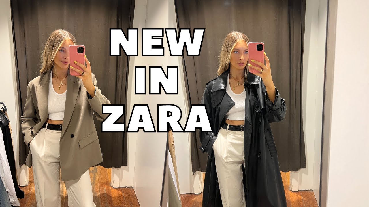 NEW IN COMING SHOPPING WITH ME TO ZARA - AUTUMN LOOKS