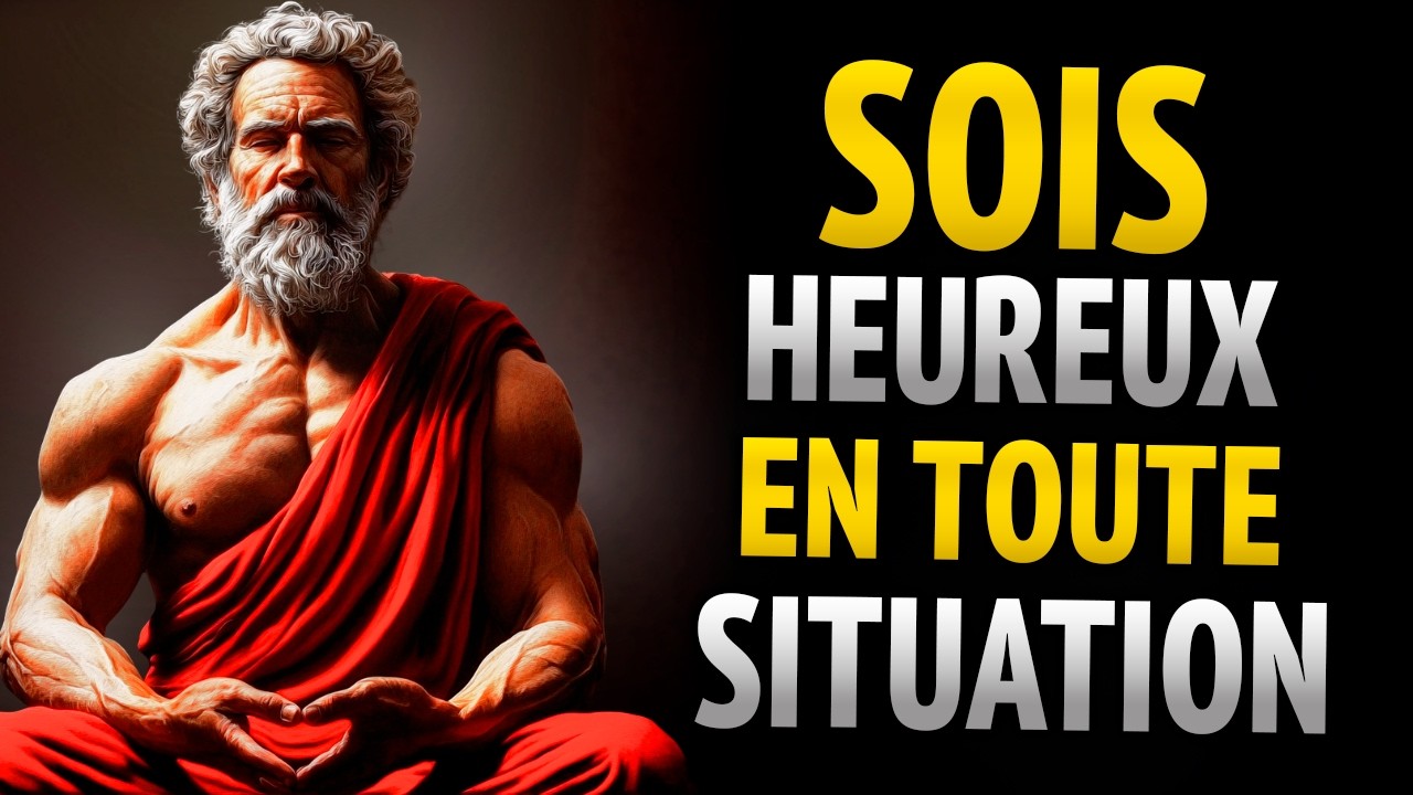 SOIS HEUREUX EN TOUTE SITUATION : 8 LEÇONS STOÏCIENNES | STOÏCISME