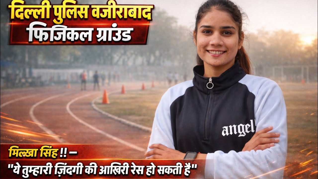 DELHI POLICE WAZIRABAD GROUND || DELHI POLICE PHYSICAL || Anjalidp 