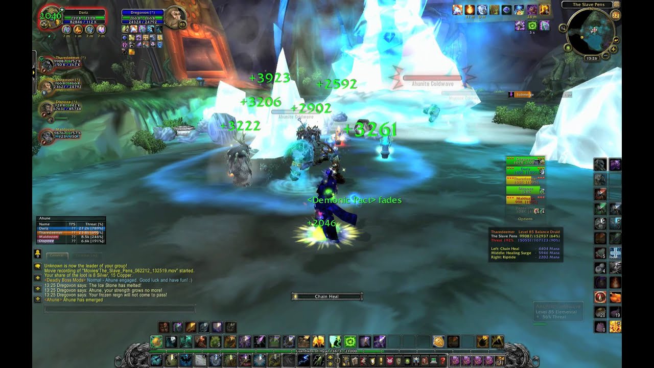 Healing Frost Lord Ahune