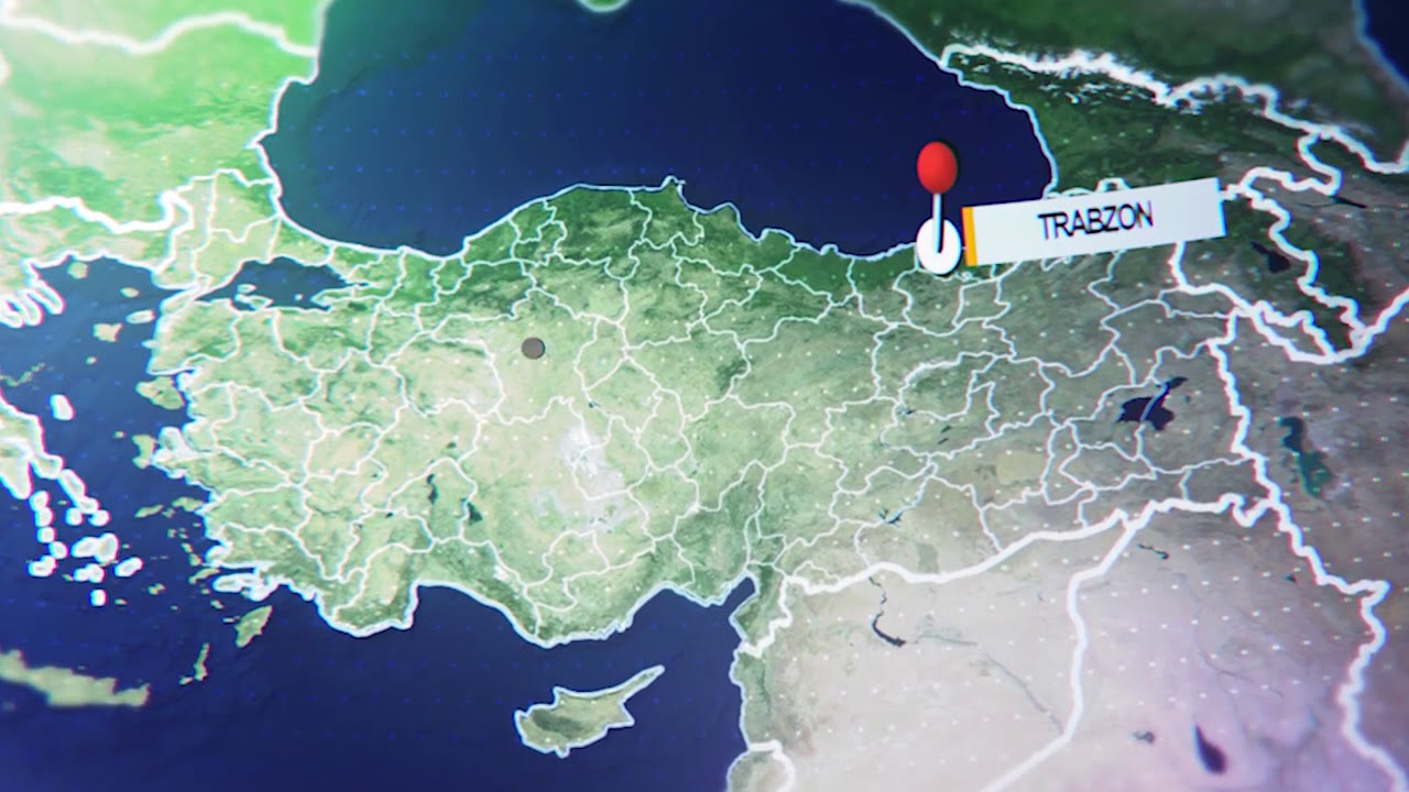 Kuşbakışı Trabzon Drone G&ouml;r&uuml;nt&uuml;leri
