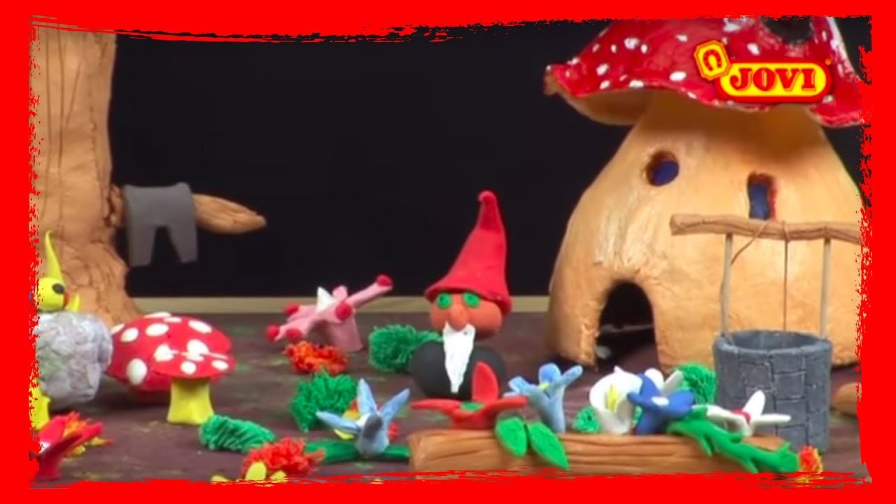 Modelaje Jovi: Poblado de duendes - Varias pastas