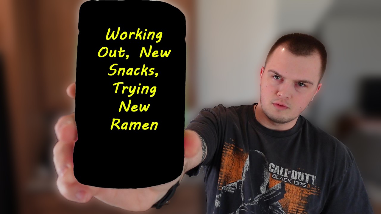 Working Out, New Ramen,Trying New Preworkout