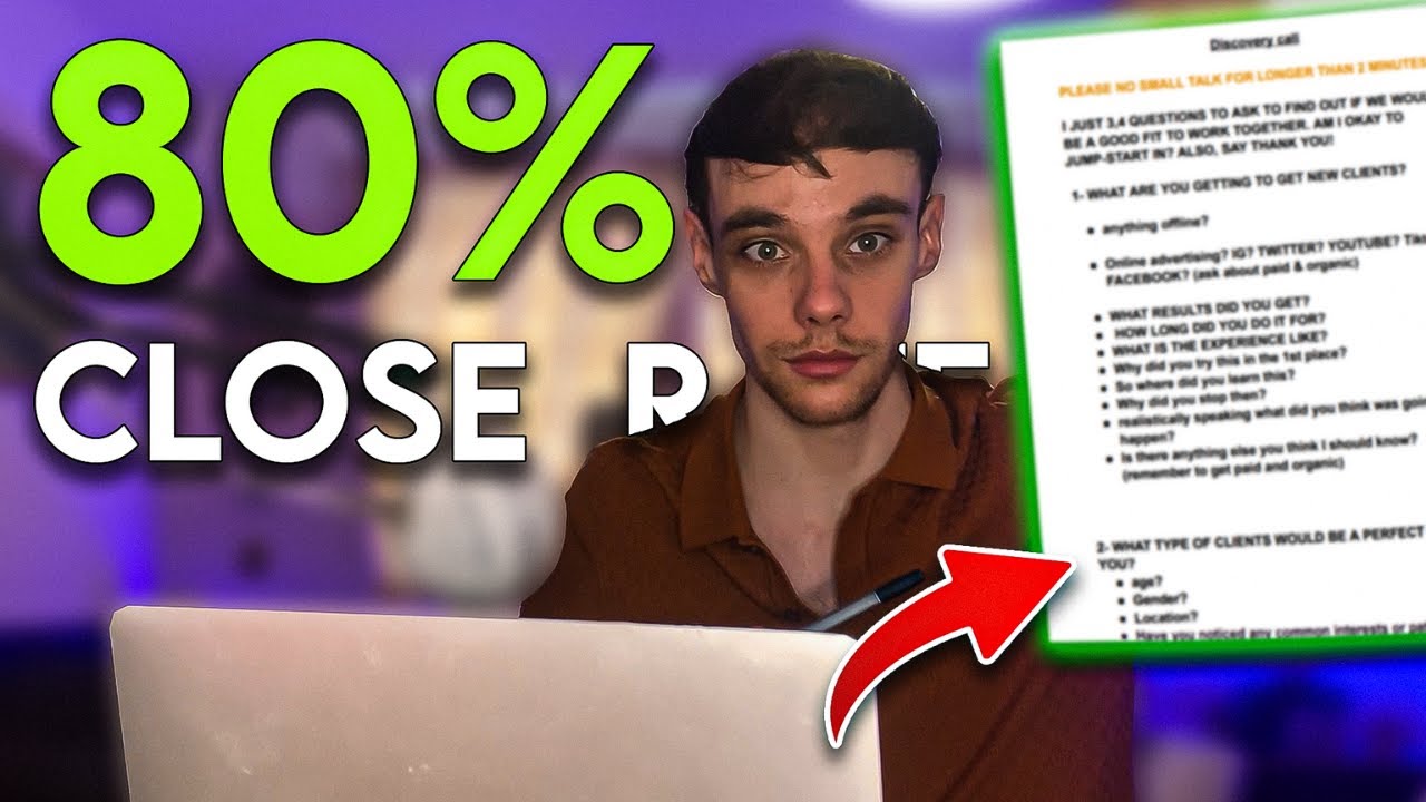 Best SMMA Sales Script 2023 (80% Close Rate)