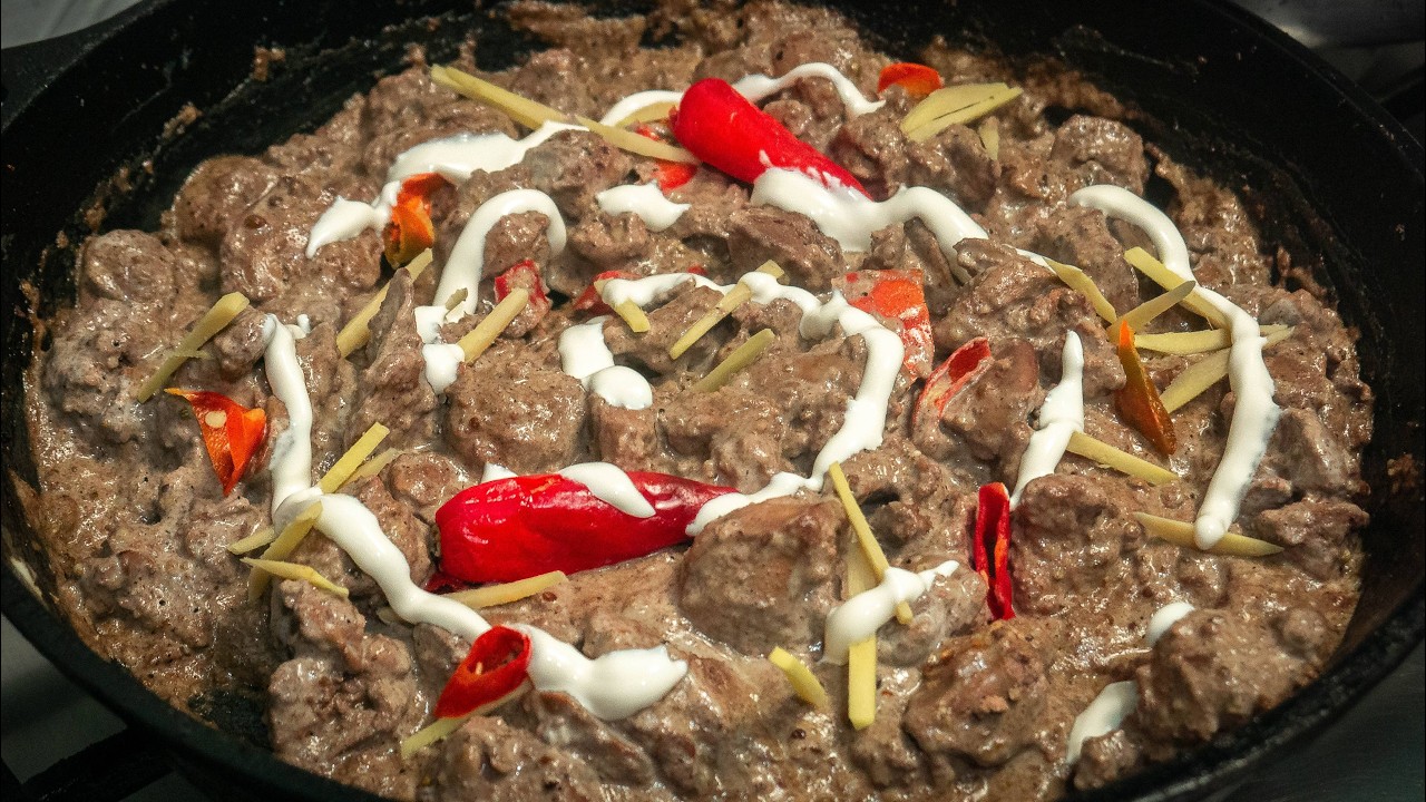 Creamy Chicken Liver | کریمی چکن کلیجی 😋