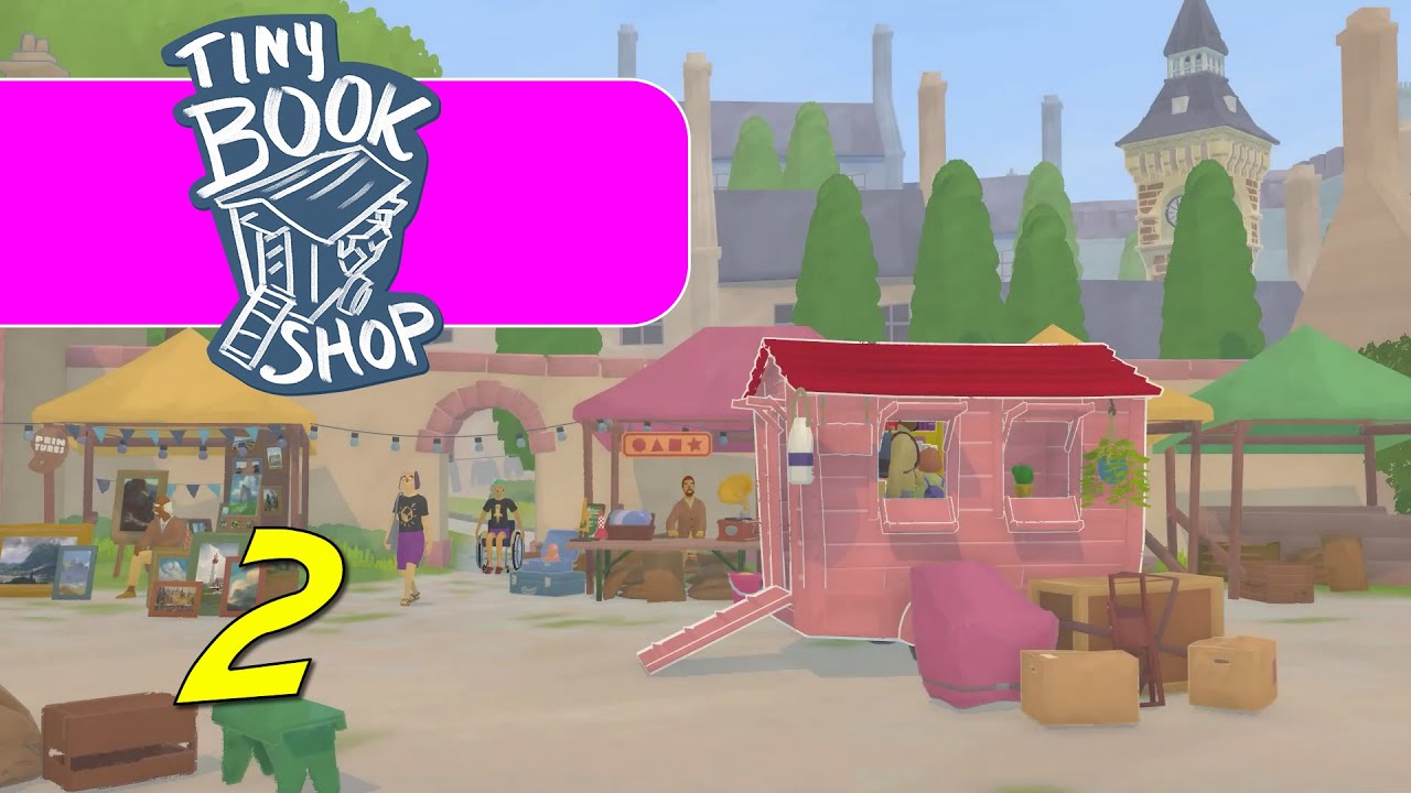 Tiny Bookshop - Let's Play Ep 2