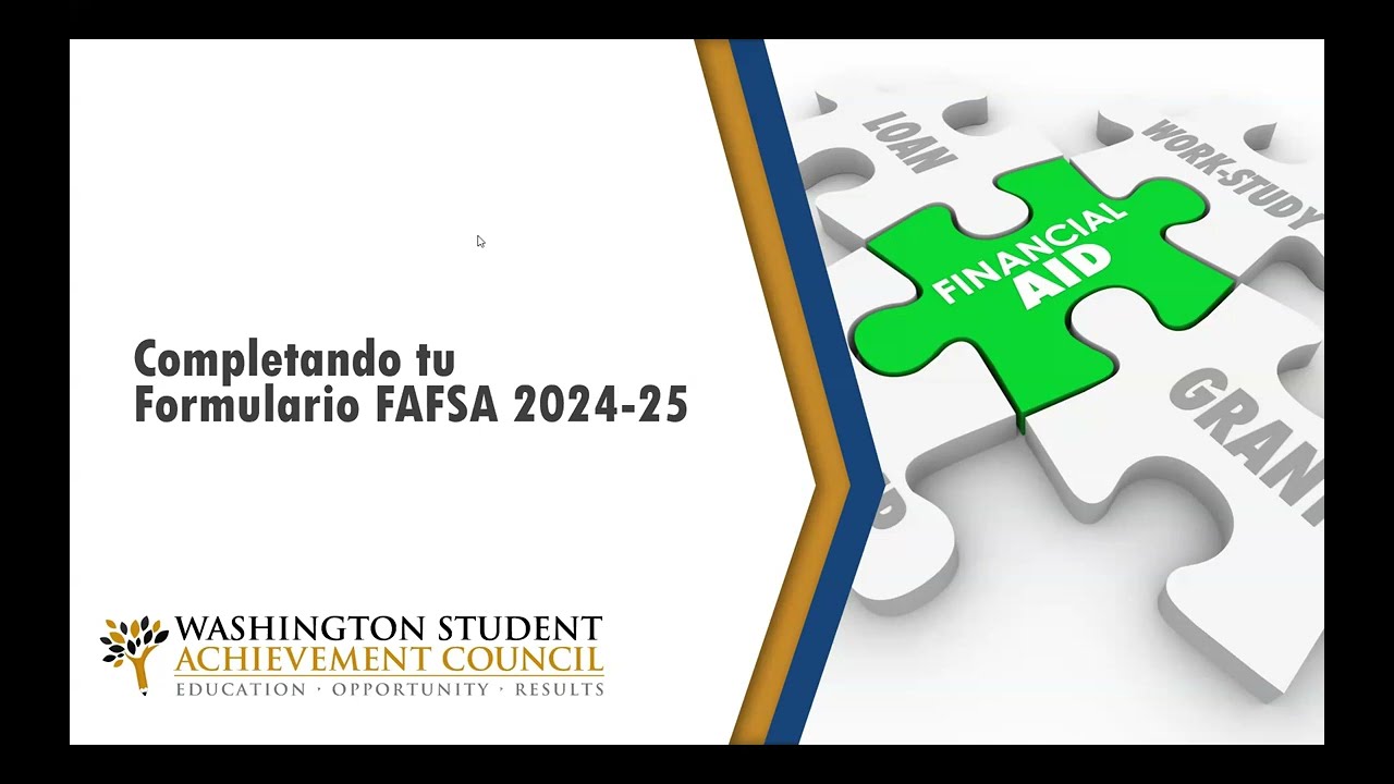 2024-25 Demostración de FAFSA en Español