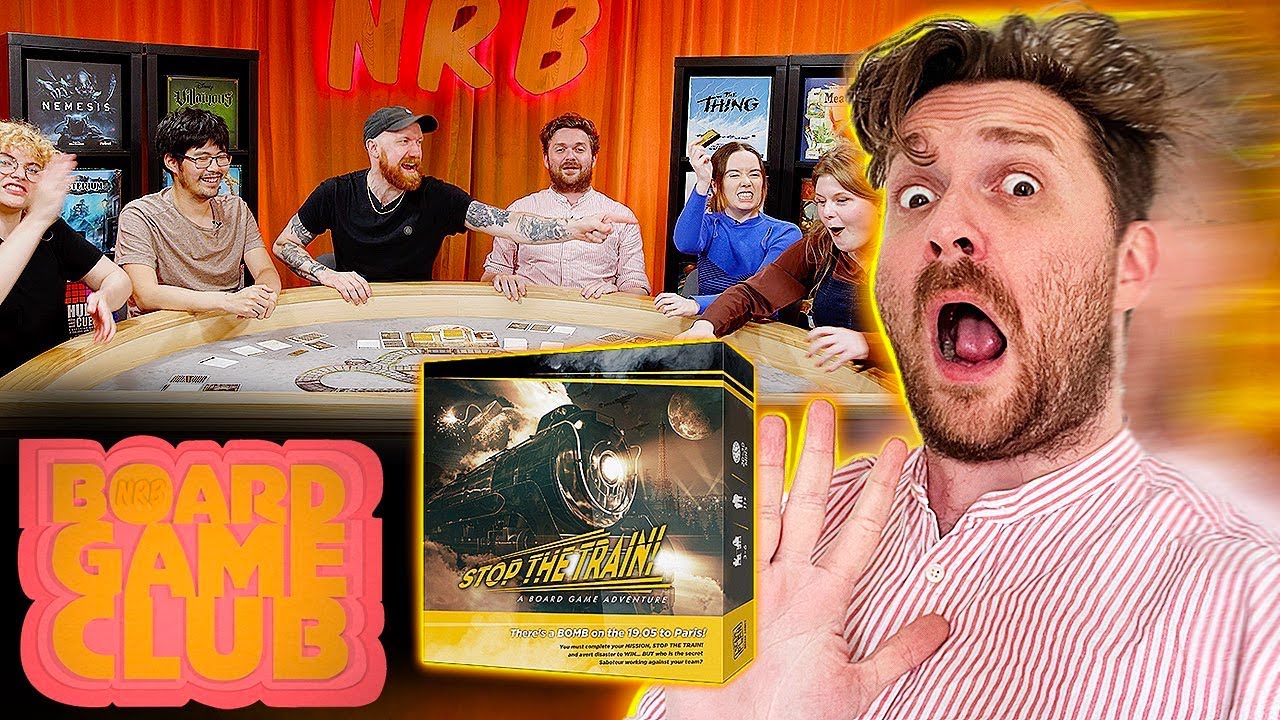 Let's Play STOP THE TRAIN | Board Game Club