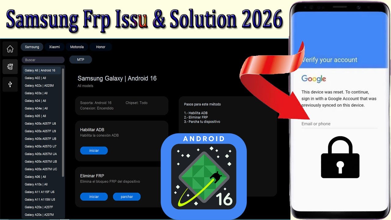 Samsung New Security FRP | Android 12/13/14/15/16 🔧 Full Explanation 2026