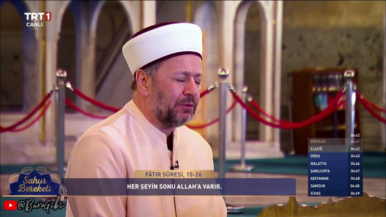 Yunus Balcıoğlu - Fatır Süresi 15-26 (Sahur Bereketi 19. Bölüm) (29 Mart 2024)