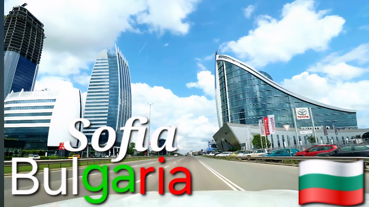 Driving in Sofia Bulgaria