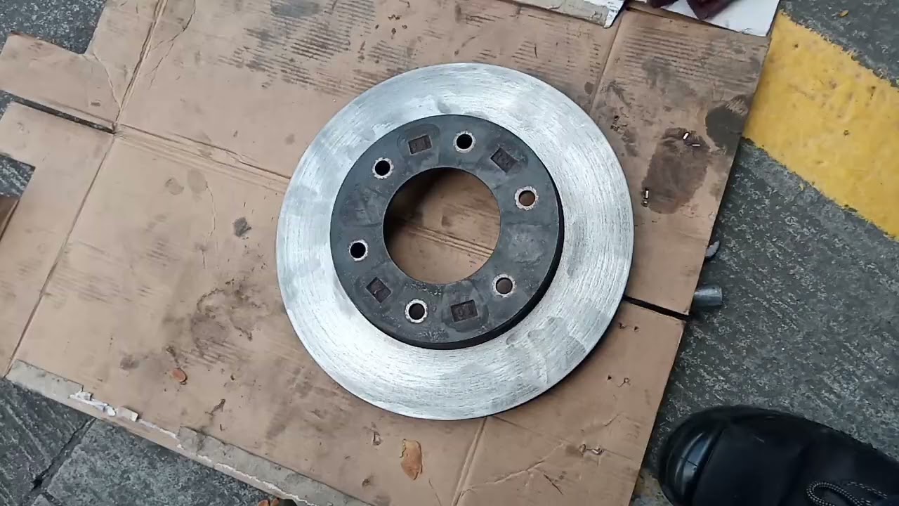HOW TO PERFORM AND REFACING ROTOR DISC MONTERO