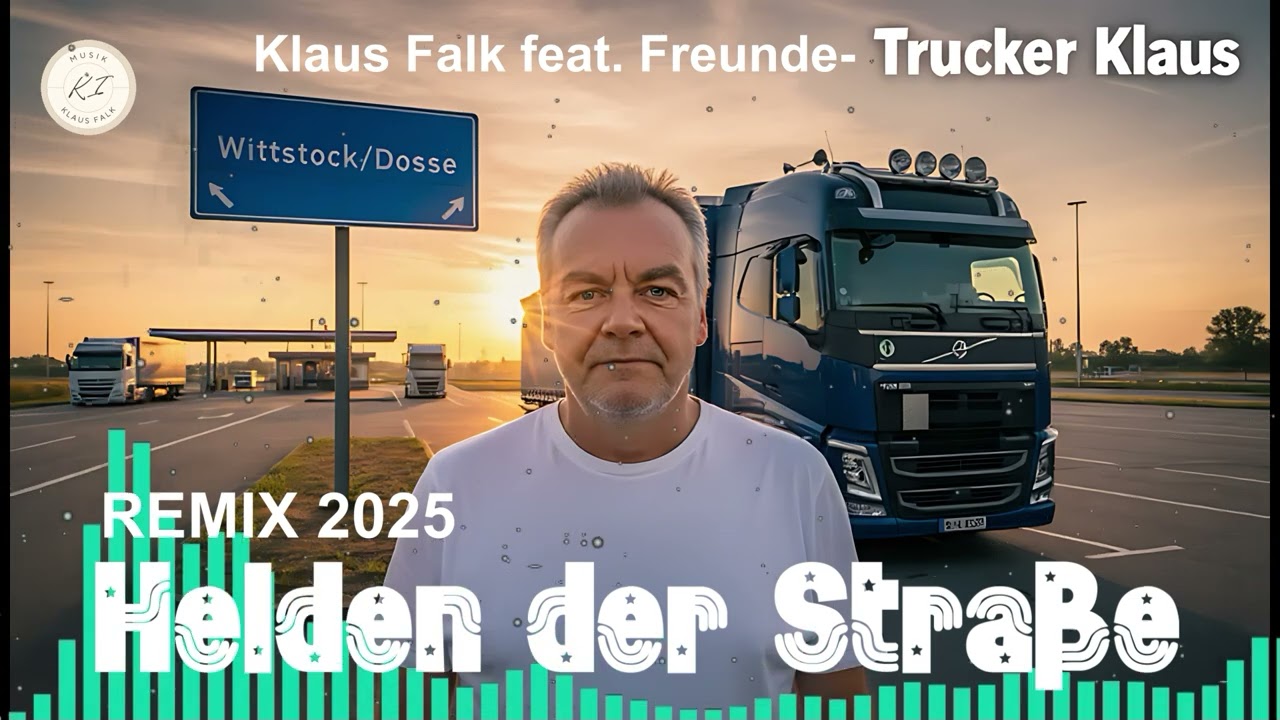 Trucker Klaus - Helden der Straße (REMIX 2025) Neue Tour von München bis Rostock, Hamburg, Wittstock
