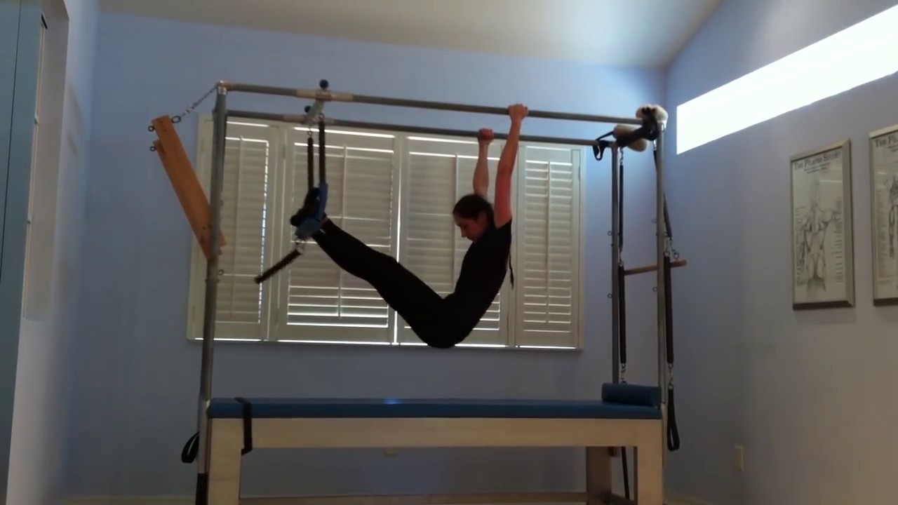 Classical Pilates Cadillac Exercises Performed by Christina Maria Gadar