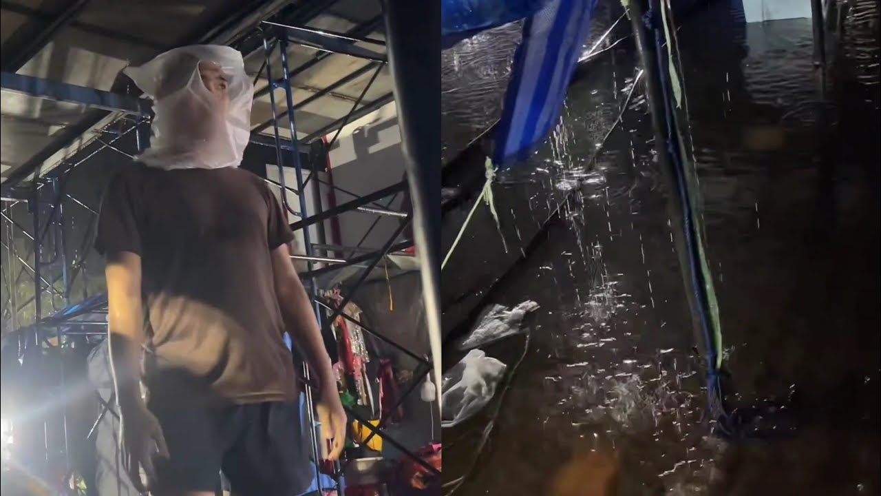 วันนี้ระเบียบเล่นที่เพชรบูรณ์เจอฝน💧☔ตกหนักเลย‼️