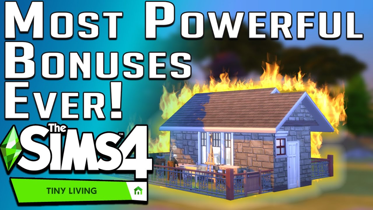 Игровые возможности The Sims 4 Tiny Living ОЧЕНЬ мощные. Возможно, даже слишком мощные для некото...