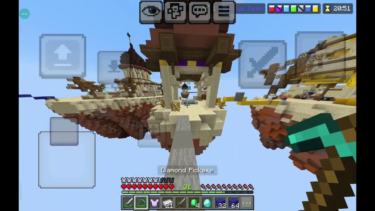 Hive bedwars Minecraft (solo)