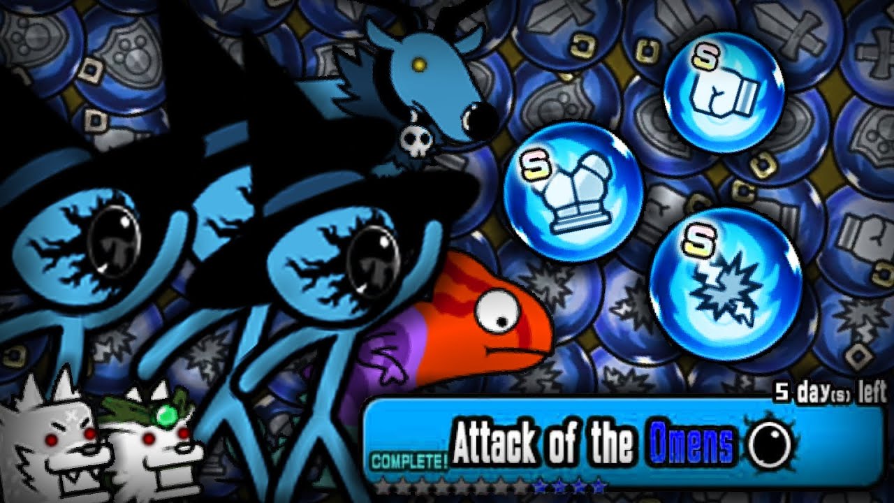The Battle Cats - Attack of the Omens [The Triple Disaster] (Ability Orb Farming Stage)