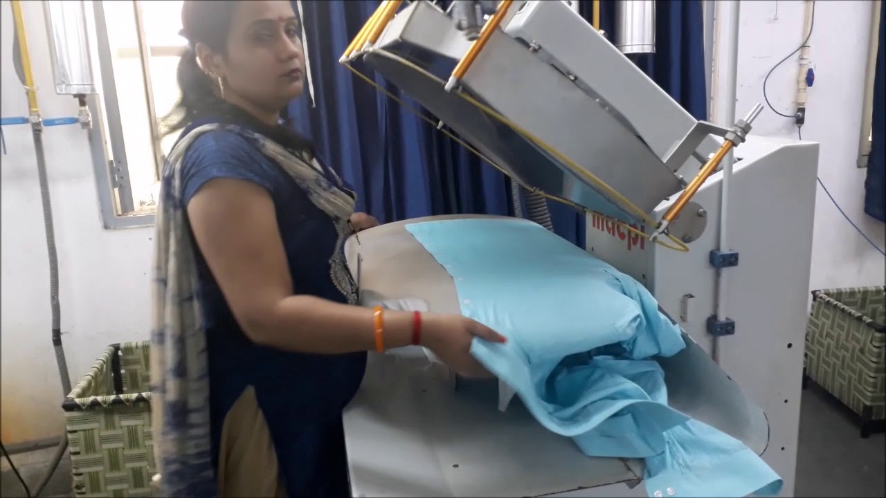 Macpi Pressing Machines for Formal Shirts - Semi Automatic Solutions