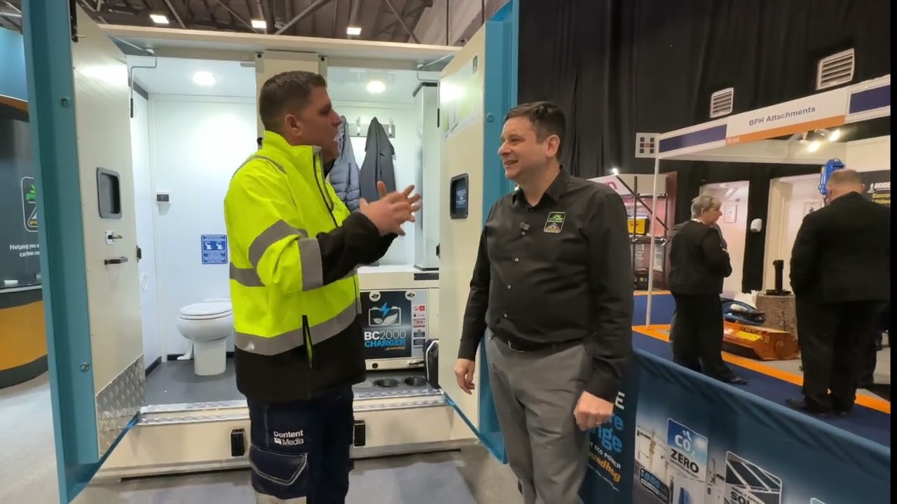 Genquip Groundhog launch new energy efficient welfare units at the Executive Hire