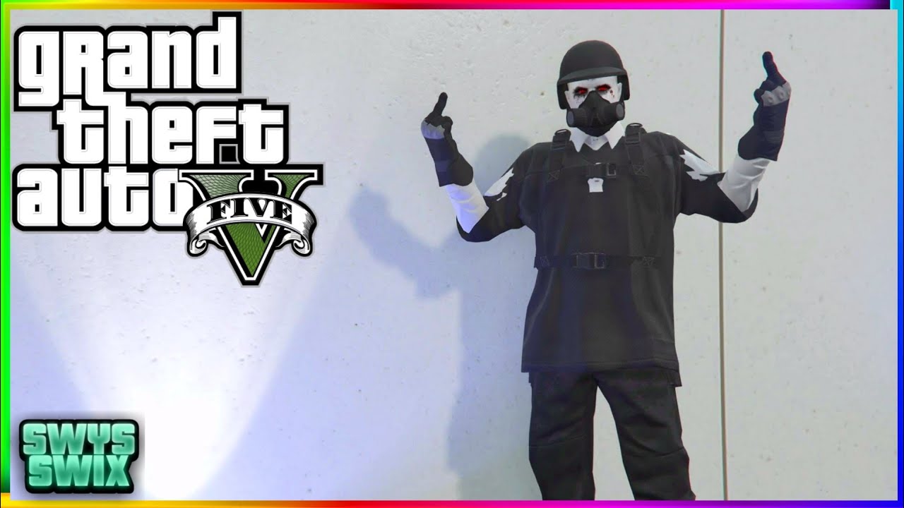 AVOIR UNE TENUE MODDER NOIR TRYHARD SUR GTA 5 ONLINE | 1.51 | PS4/XBOX/PC |