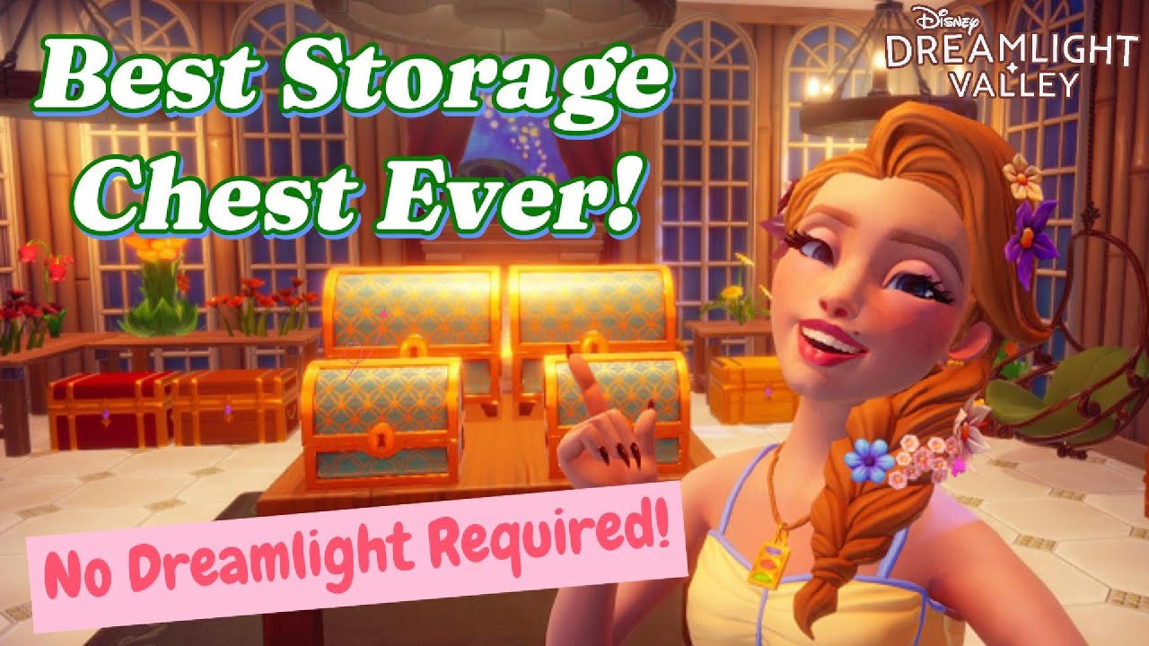 Лучший сундук для хранения вещей! | Disney Dreamlight Valley