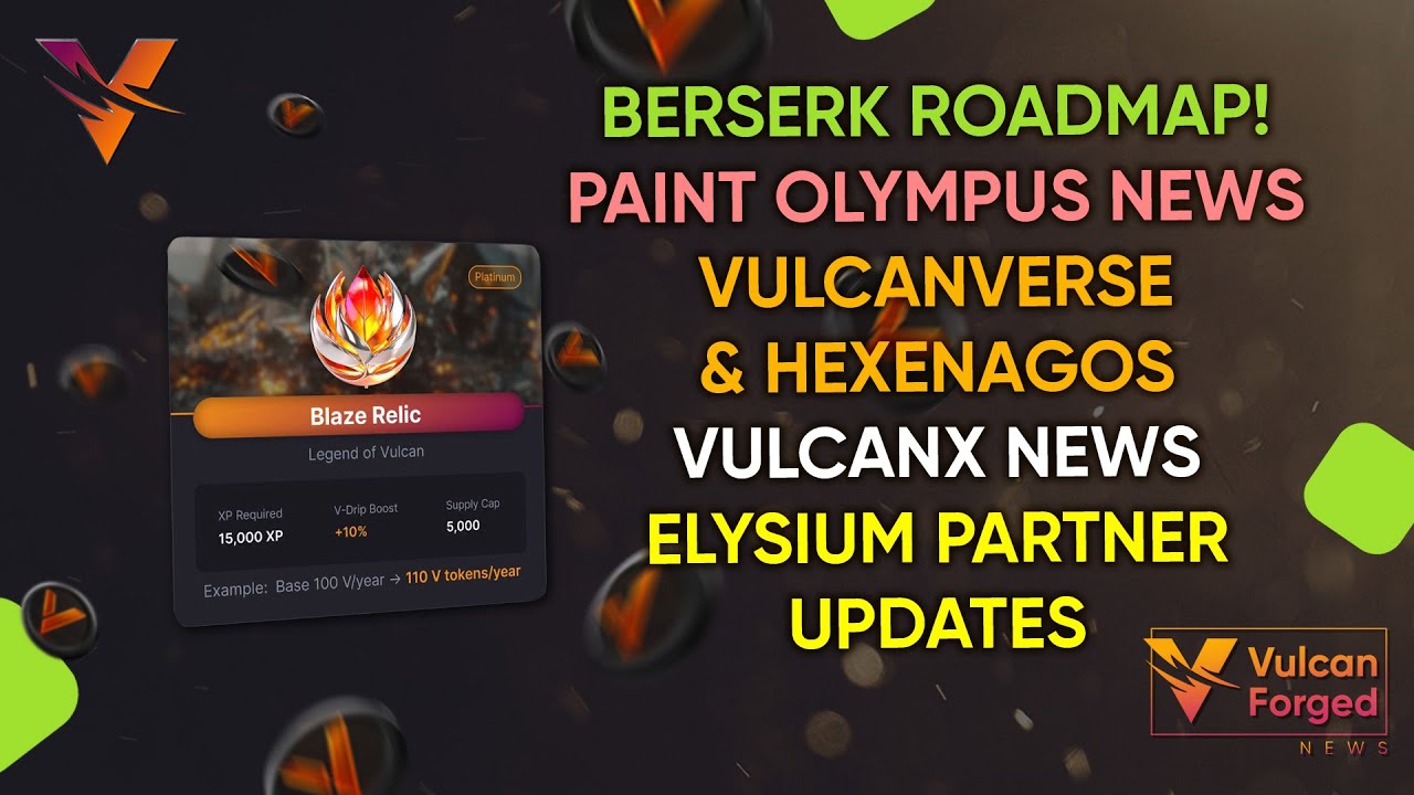 Новости игр и бирж от Vulcan Forged! 10.10.2025
