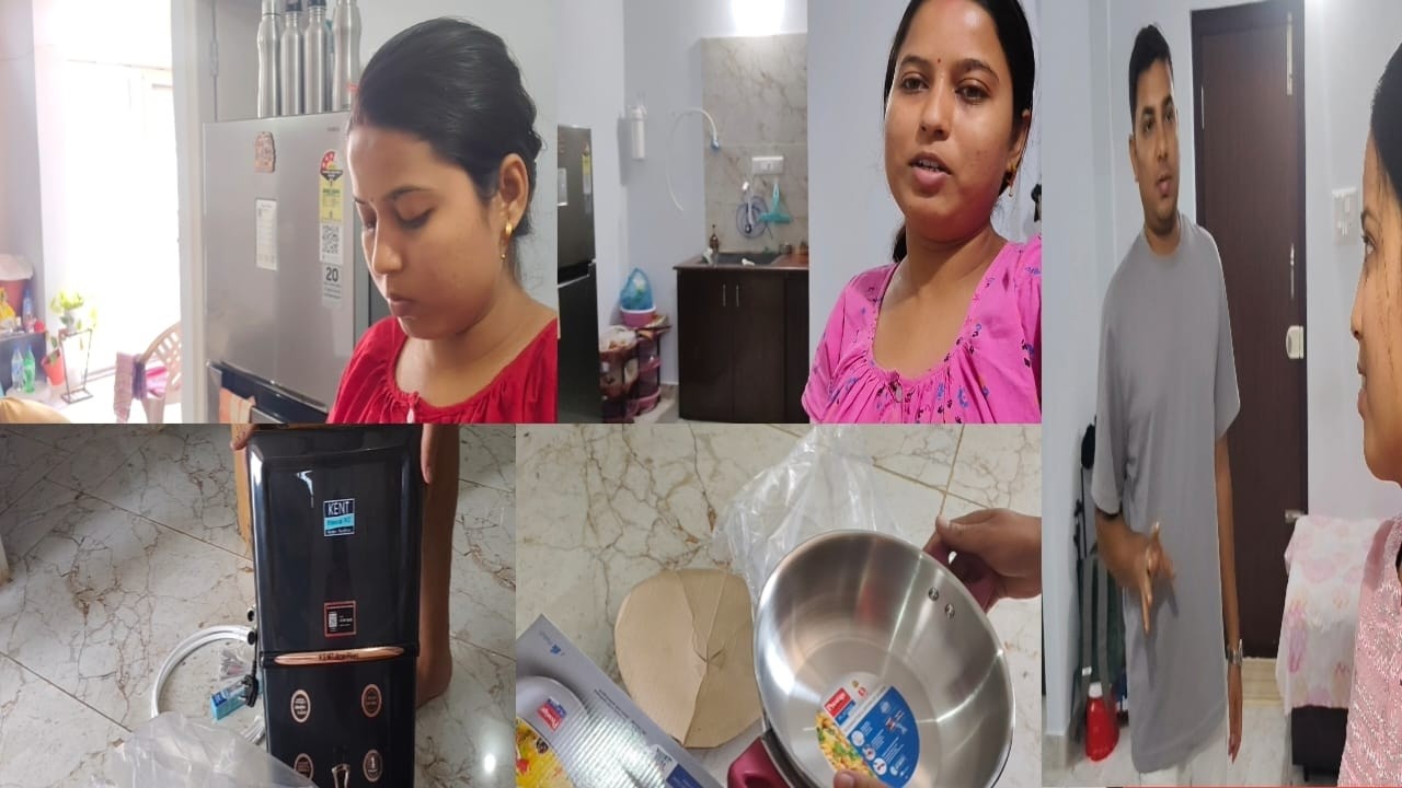 আজ বাড়িতে দুটো নতুন কাজের জিনিস এলো আর তার মধ্যে হঠাৎ করে শরীরটা খারাপ হয়ে গেল 