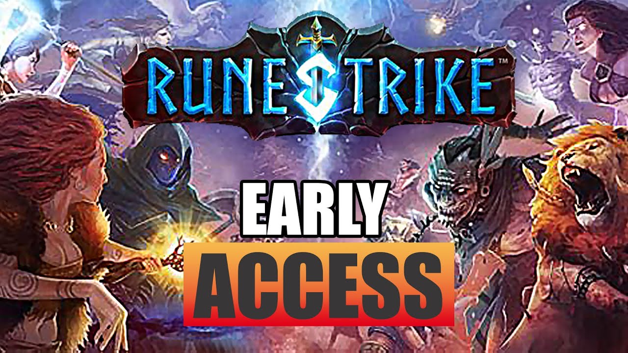 Runestrike Gameplay. New CCG. First Look