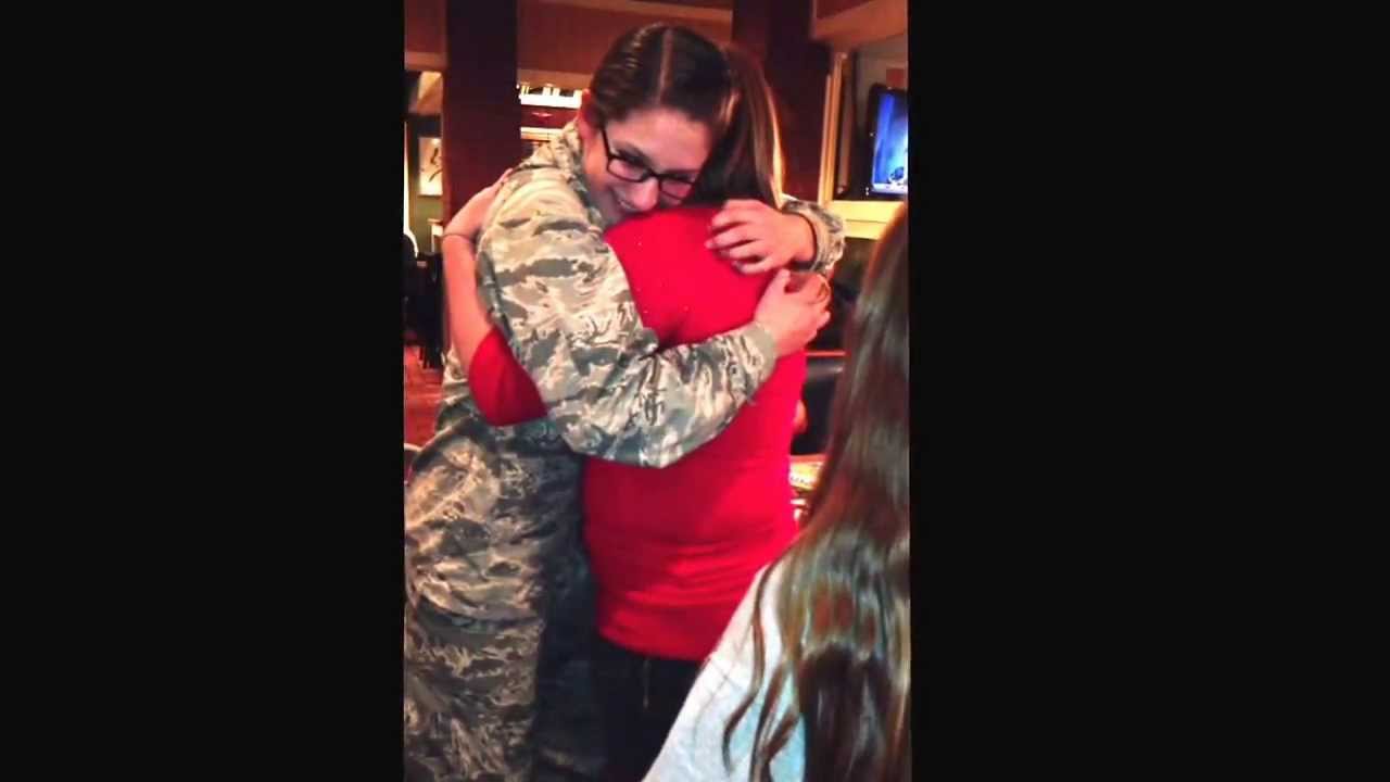 Sisters reunited.