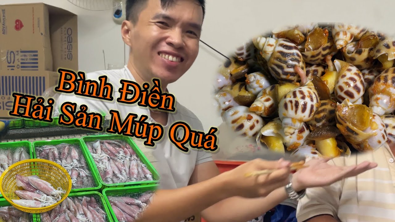 Đột Nhập Chợ Bình Điền Lúc Nửa Đêm – Hải Sản Tươi Sống Nhiều Đến Nhức Cái Đầu