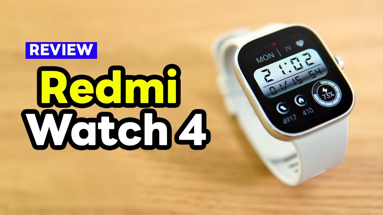 รีวิว Redmi Watch 4 จอใหญ่ GPS ในตัว โทรได้ แบตอึด 3,xxx บาท