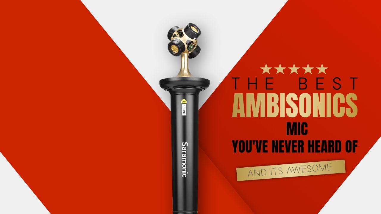 Saramonic SR VR 3D Ambisonic Field Recording Microphone Review and Sound Demo