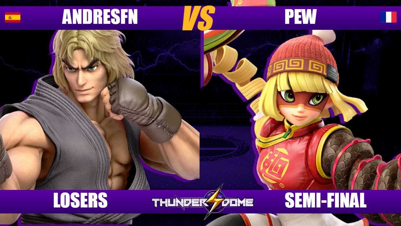 ANDRESFN VS PEW - LOSERS SEMI-FINAL -  THUNDERDOME 6