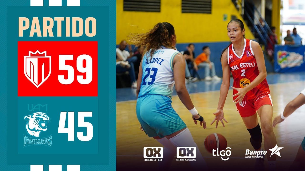 🔴 EN VIVO 🏀 Baloncesto Femenil de Nicaragua | Jaguares UAM 🆚️️ Real Estelí | T. Luisa Amanda - Final