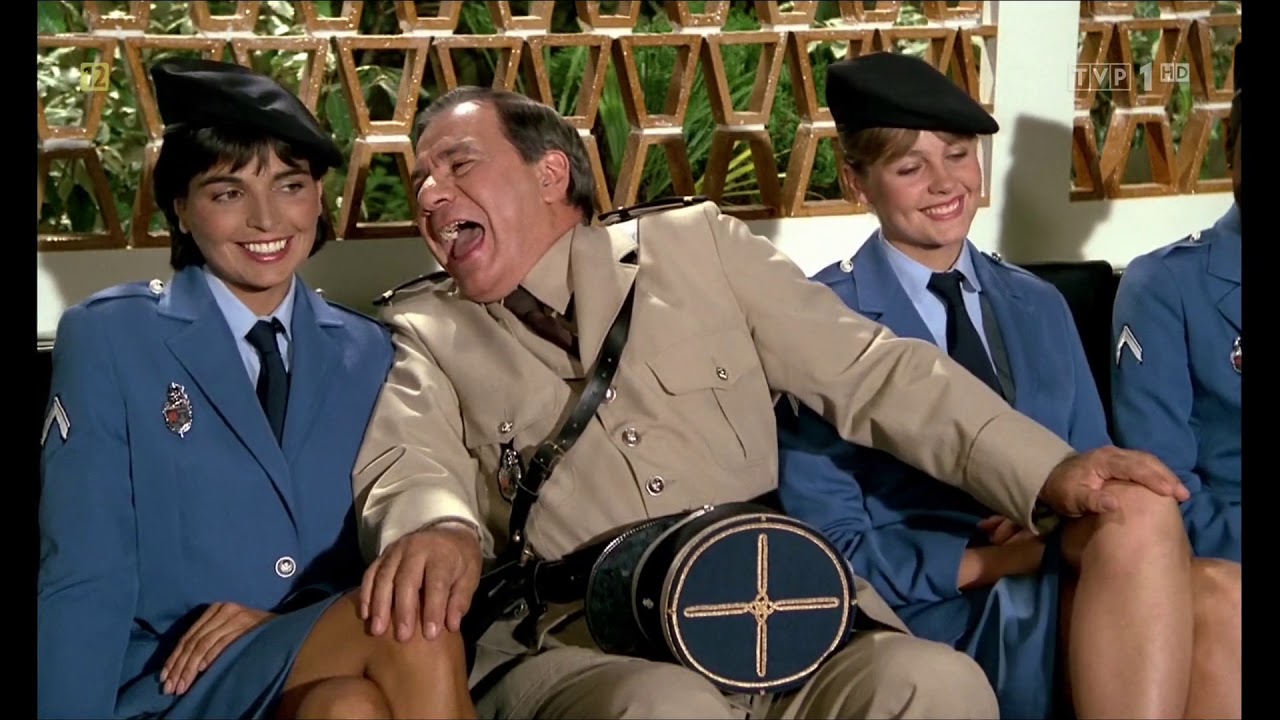 Żandarm i policjantki (1982) - fragment