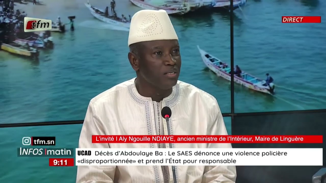 l'invite d'infos matin | Aly Ngouille NDIAYE, ancien ministre de l'intérieur, maire de Linguere