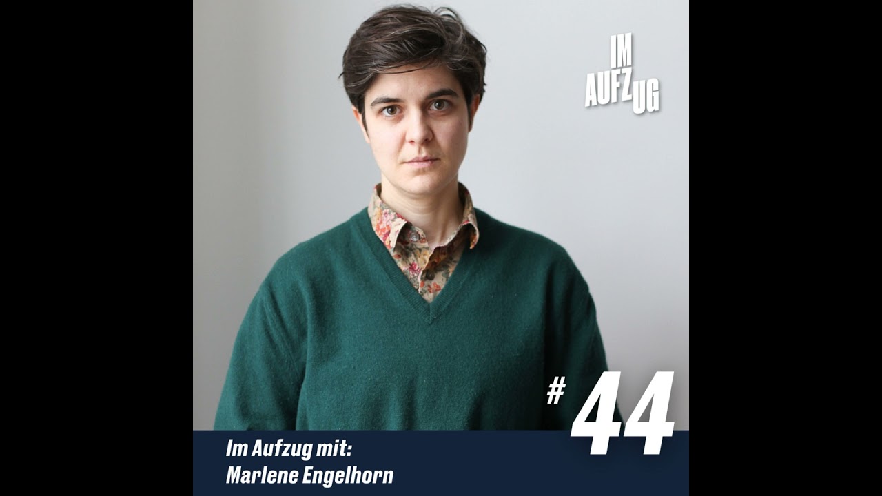 Im Aufzug mit Marlene Engelhorn