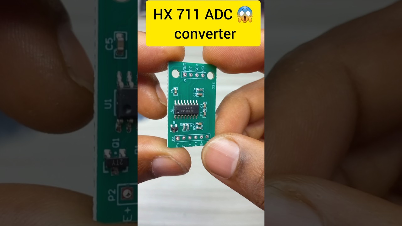 hx 711 converter module for load cell || adc for load cell || #electronic #trending #shorts