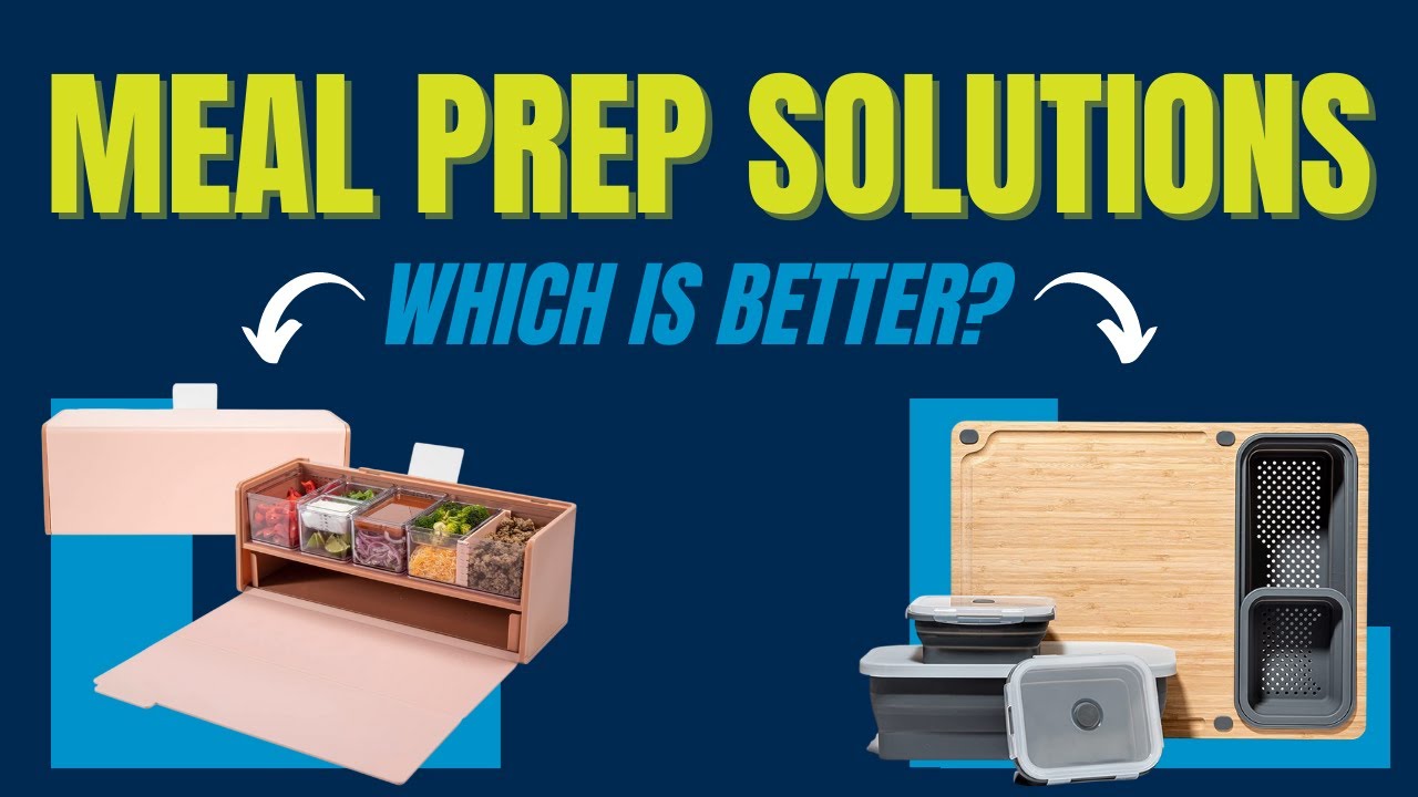 MEAL PREP SOLUTIONS l Prepdeck Mini vs Tidyboard l Best Way to Meal Prep at Home
