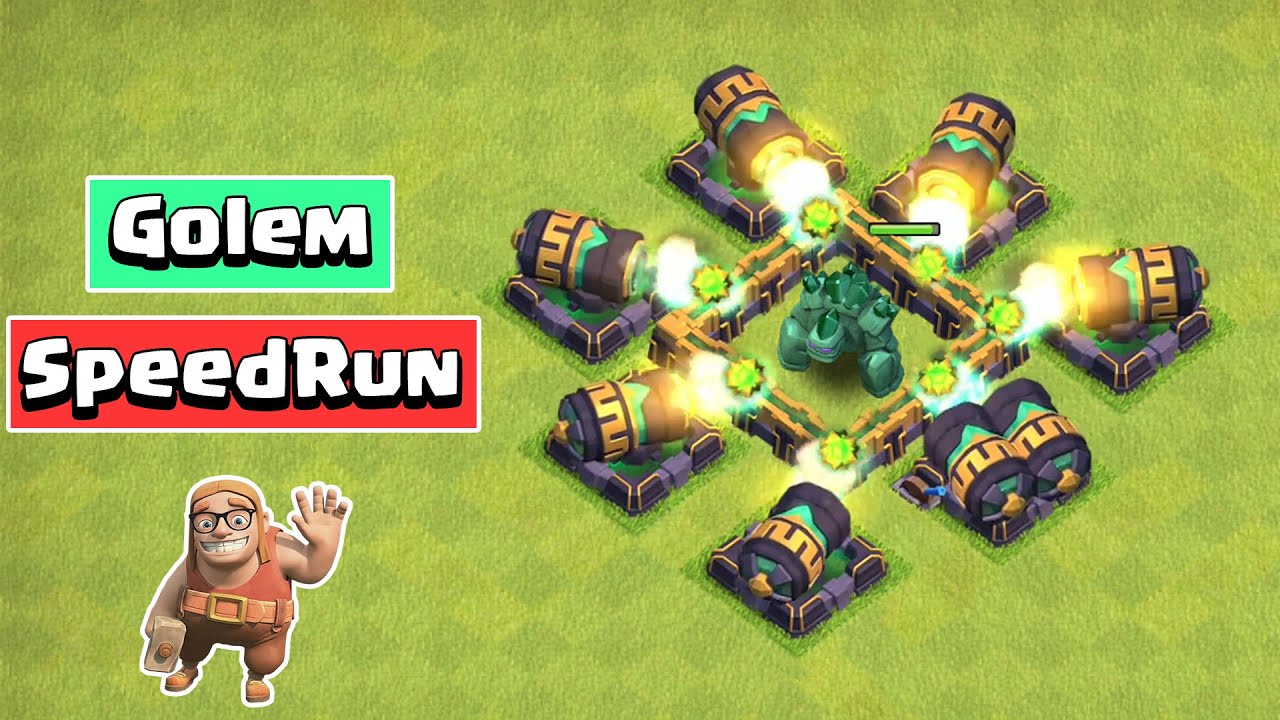 GOLEM SPEEDRUN | Clash of Clans