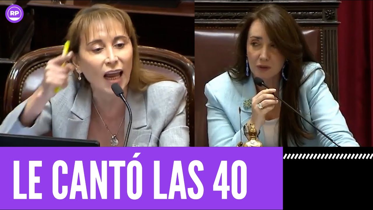 TREMENDO CRUCE ENTRE LA SENADORA DE UNI&Oacute;N POR LA PATRIA Y VILLARRUEL