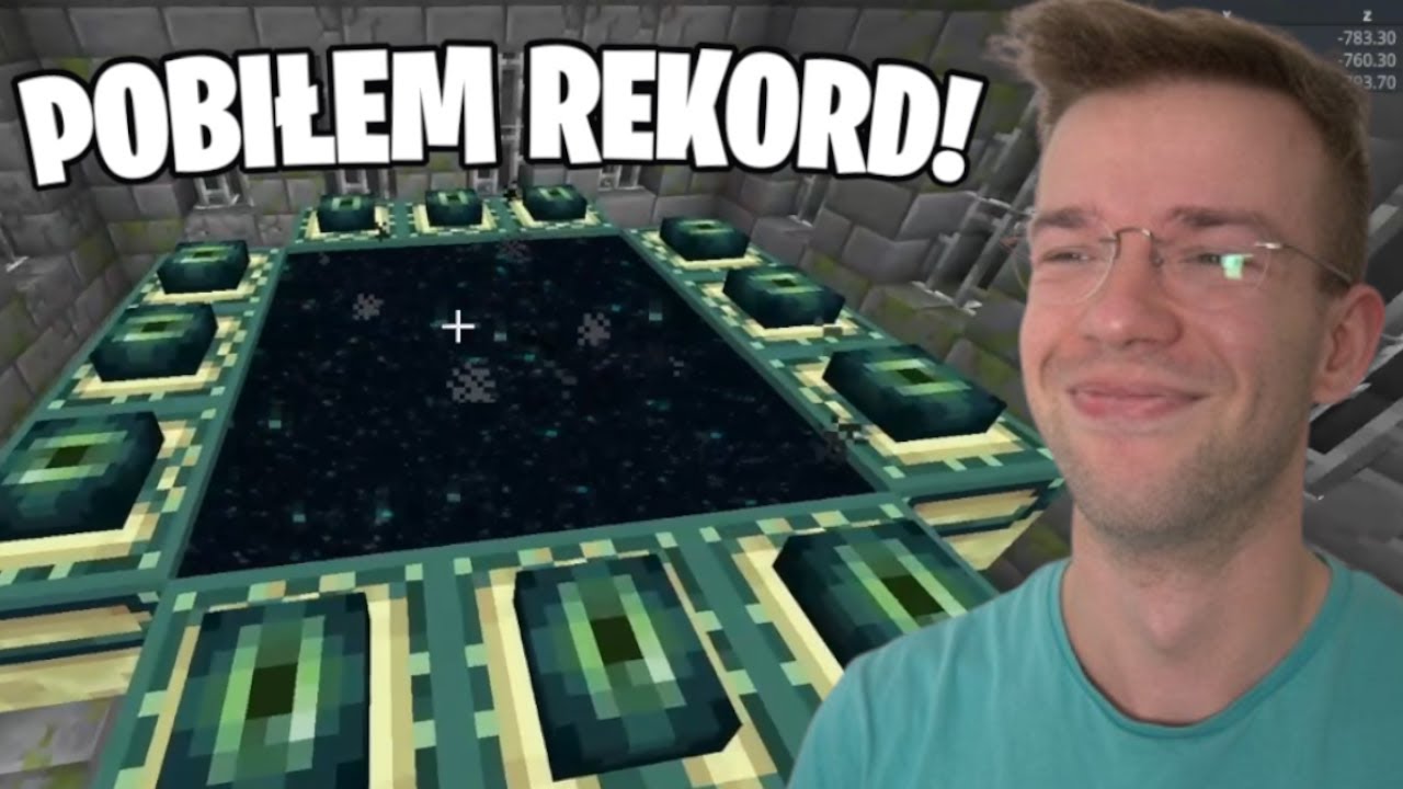 GRAF ustala nowy REKORD OSOBISTY w minecraft speedrun FSG 😎 (Filtered seed glitchless)