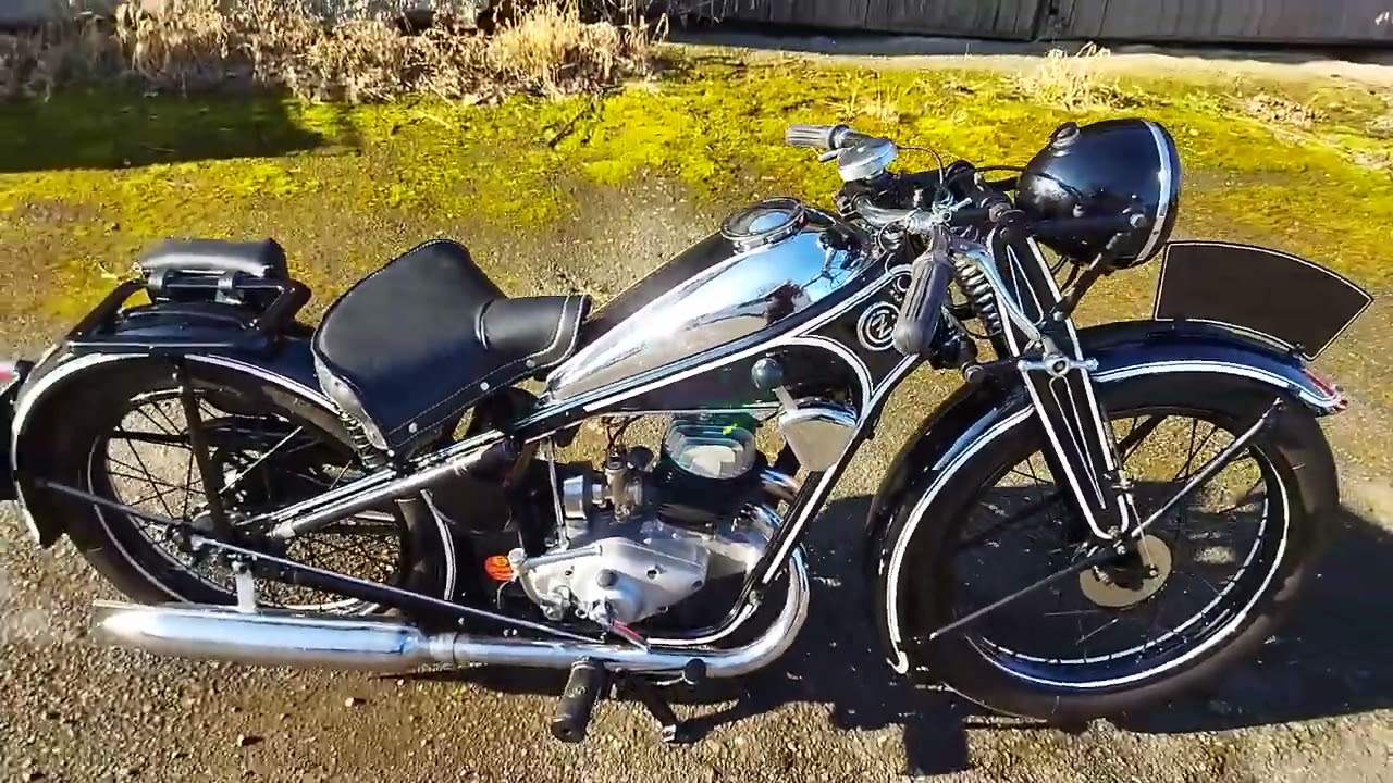 ČZ 175 25B 1937 po kompletní renovaci.
