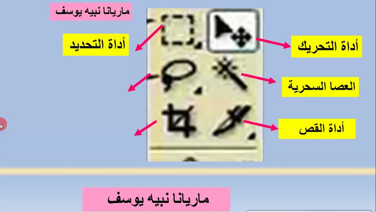 مراجعة فوتوشوب واتوكاد كل الاقسام للتعليم الصناعى