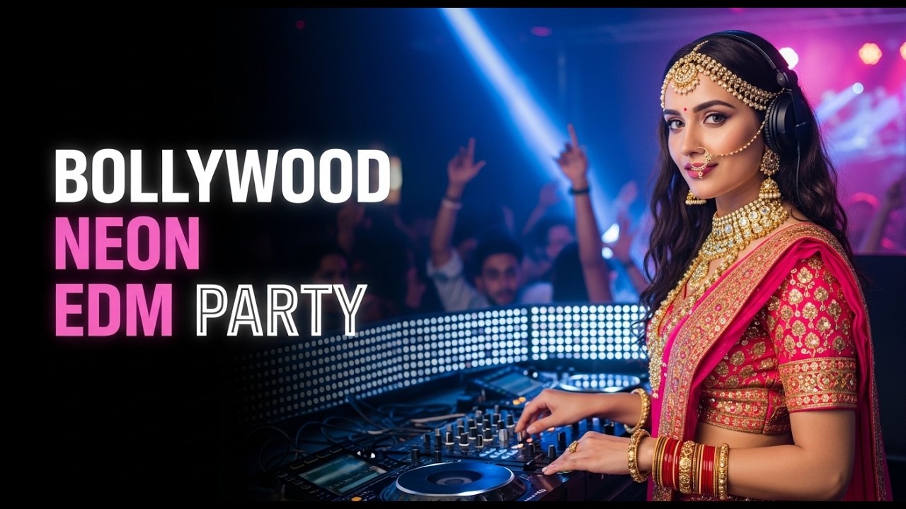 Bollywood Neon EDM Party 2026 | Hindi Club Dance Anthems Nonstop