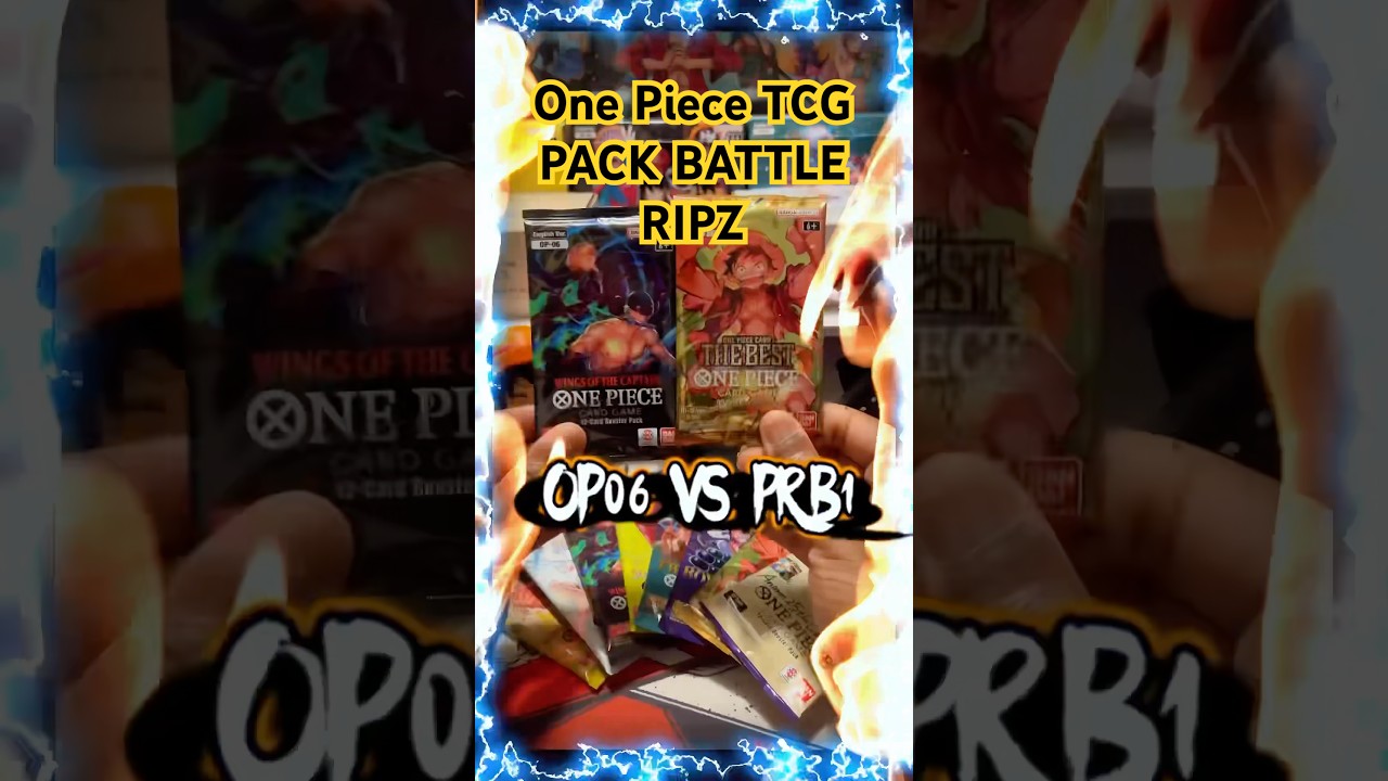 One Piece TCG PACK BATTLE RIPZ - OP06 vs PRB01 