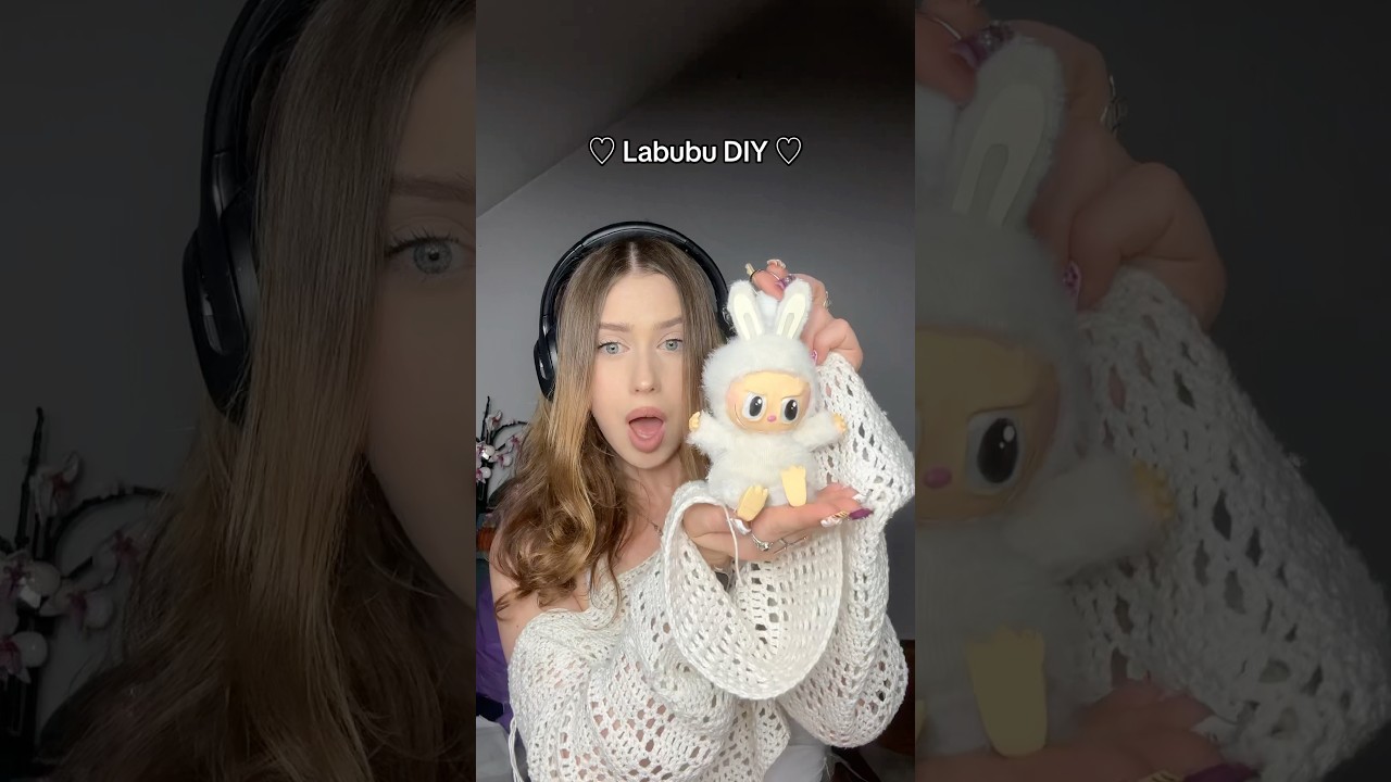 STUNNING Labubu FROM Socks CUTE Tutorial