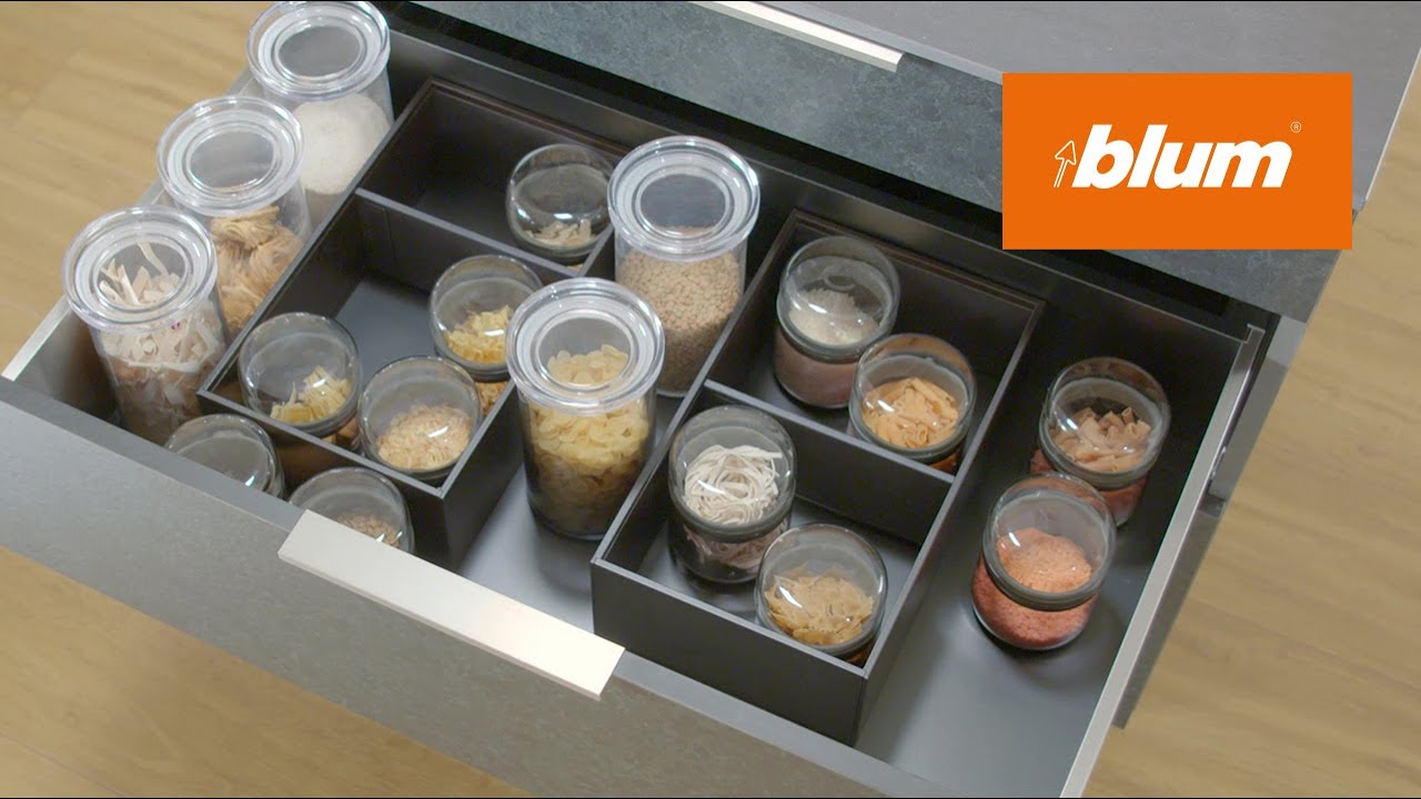 Рамки AMBIA-LINE для ящиков с высоким фасадом от Blum