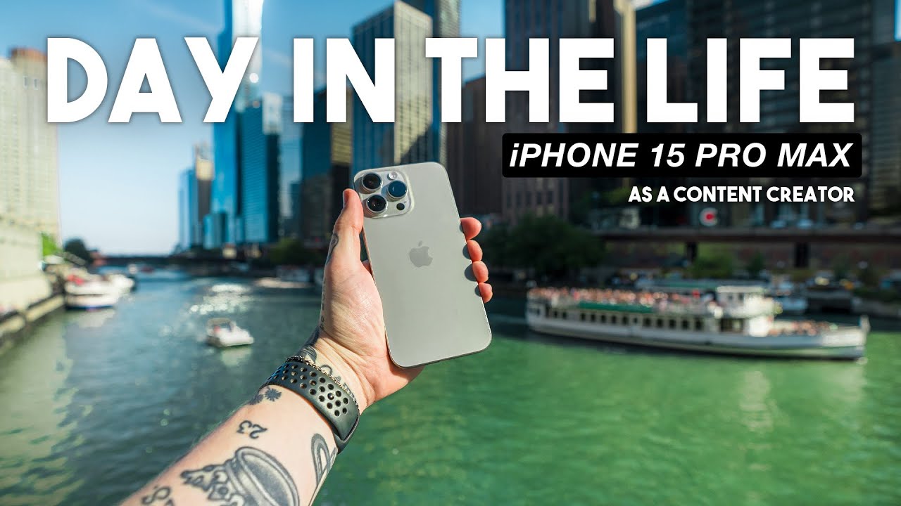 iPhone 15 Pro Max: день из жизни | Обзор создателя контента